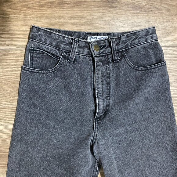 Vintage 80's Guess Jeans Faded Black Size 28 - Picture 8 of 11